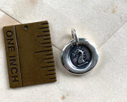 dragon wax seal necklace - wax seal jewelry