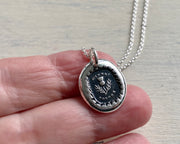 scottish thistle necklace