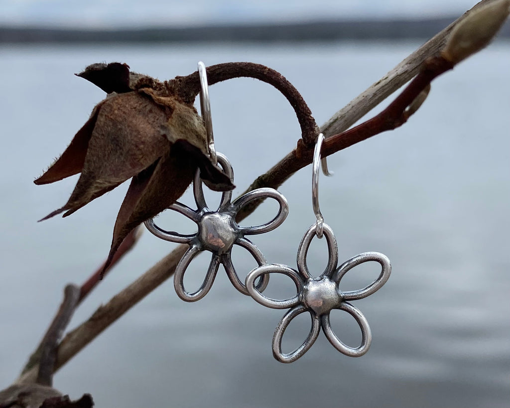 flower earrings