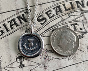 scottish thistle necklace