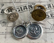 rose wax seal jewelry