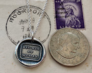 suffragette necklace