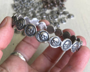 skull wax seal jewelry