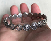 skull wax seal bracelet