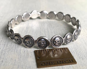 skull bangle