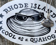 Cool Quahog necklace pendant