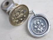 heart wax seal jewlery