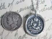 heart in hand pendant