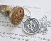 fleur de lis necklace
