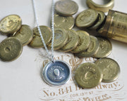 hot air balloon wax seal jewelry