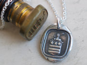 stars and stripes wax seal jewelry
