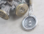 hourglass wax seal jewelry