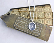 beehive wax seal pendant