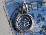 sterling silver anchor necklace