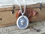 skull wax seal jewelry