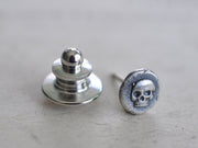 skull tie tack