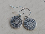 compass earrings