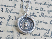 shakespeare wax seal pendant
