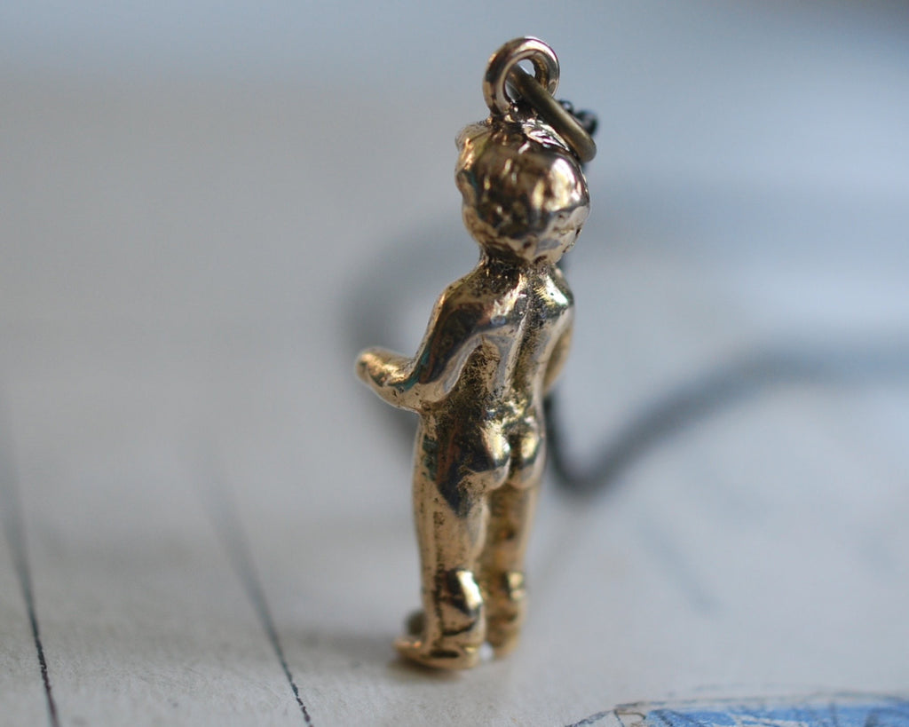 frozen Charlotte doll necklace