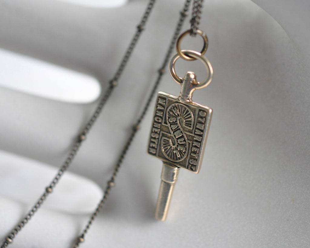 watch key necklace