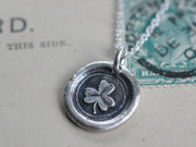 shamrock necklace