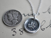 shamrock pendant