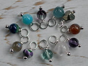 semi precious bead charm