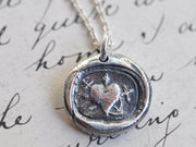 faith hope charity necklace