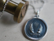 wings wax seal jewelry