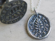 evergreen wax seal jewelry