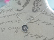 heart wax seal necklace