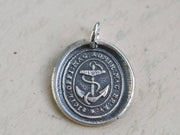 anchor wax seal jewelry