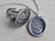 anchor wax seal jewelry