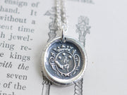 star wax seal necklace