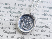 star wax seal necklace