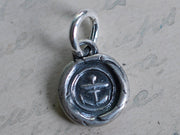 anchor wax seal necklace