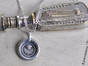 freemason eye wax seal jewelry