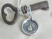 wax seal necklace