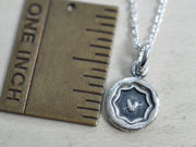 heart wax seal jewelry