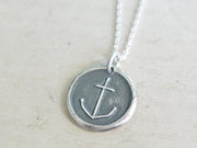 anchor wax seal jewelry