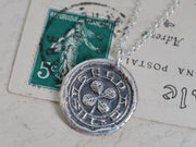 four leaf clover necklace