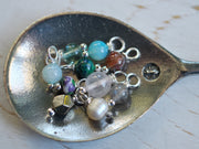 semi precious bead charm