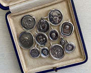 skull wax seal jewelry