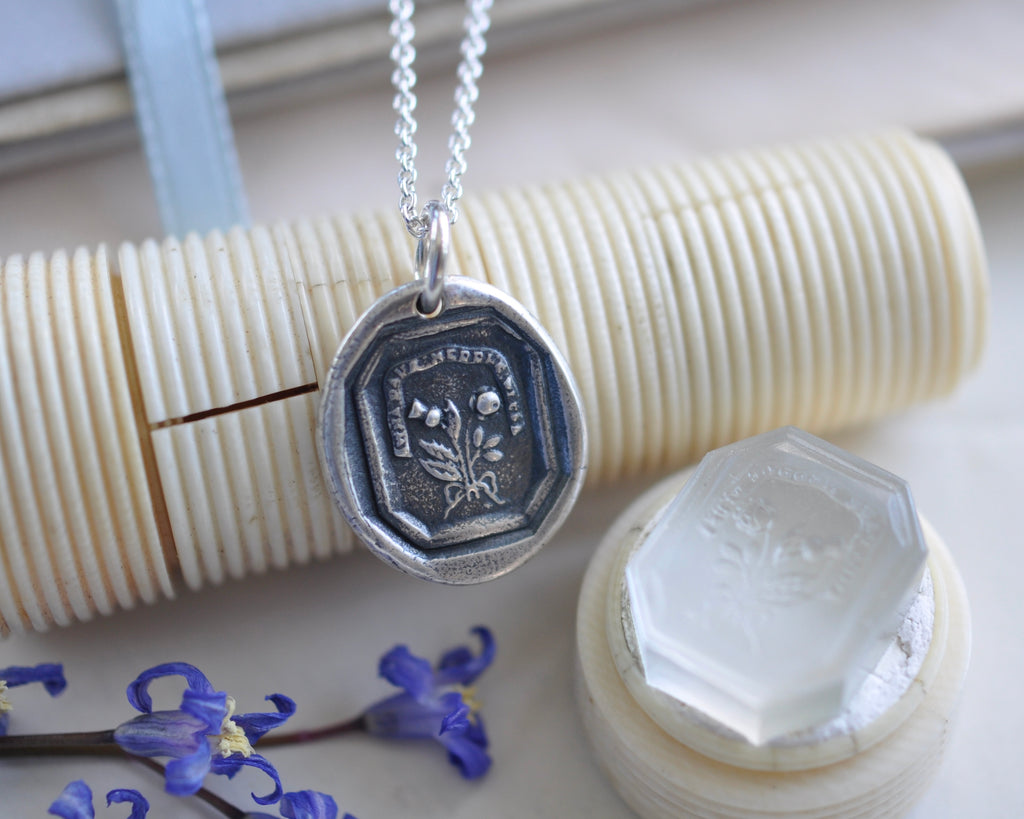 the thistle and the rose necklace
