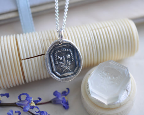 the thistle and the rose necklace
