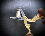 ghosts in the house - Clara the cat ghost - magnetic haunted home decor