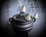 ghosts in the house - Felicia the ghost - magnetic haunted home decor