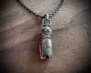poppet doll necklace pendant ...  doll jewelry talisman