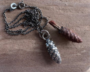 pinecone pendant