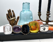 antique witch wax seals 